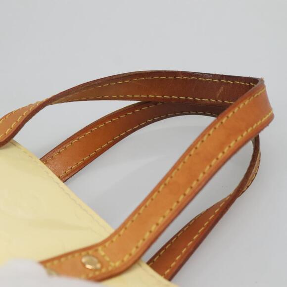 LOUIS VUITTON Monogram Vernis Reade PM Hand Bag Perle M91336 - Picture 8 of 12